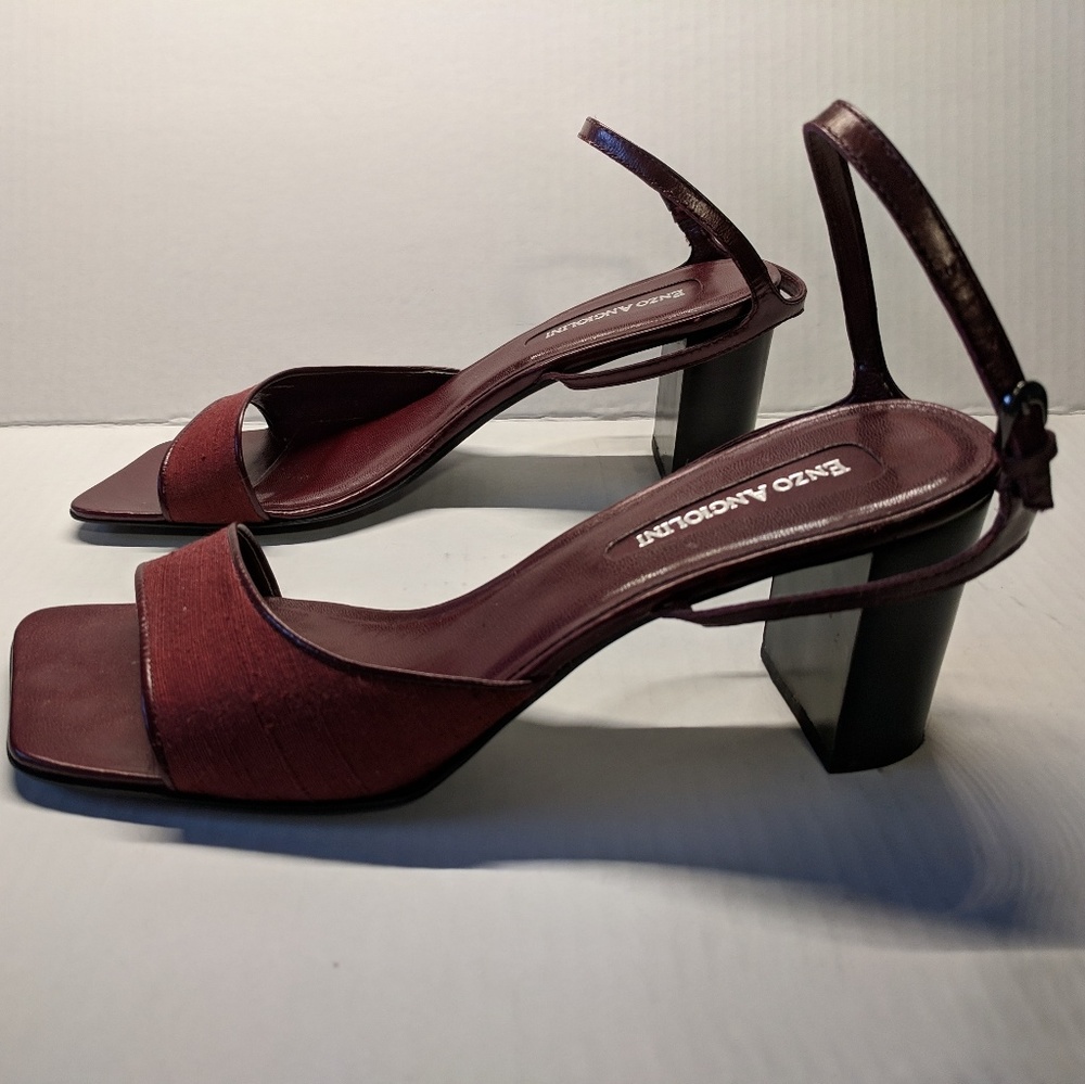 Enzo Angiolini Heel, cranberry